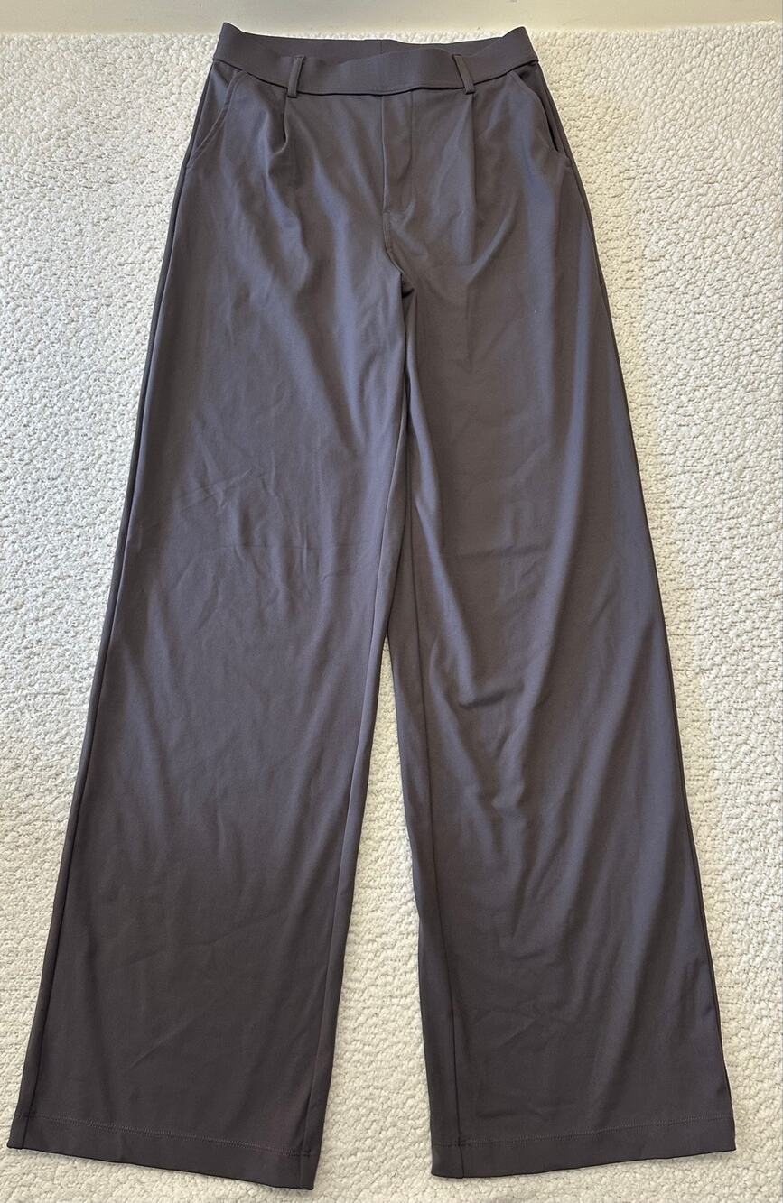 Halara Womens High Rise Wide Leg Trousers Pants Small